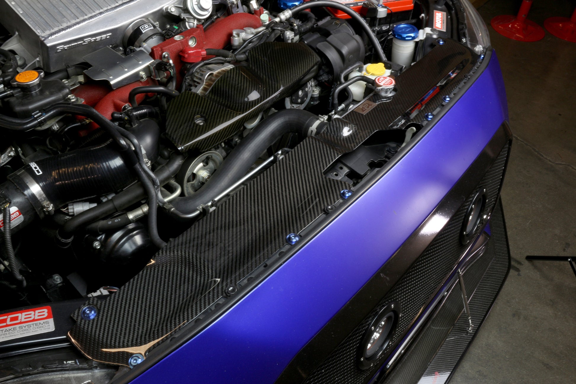 APR PERFORMANCE CARBON FIBRE RADIATOR COOLING SHROUD