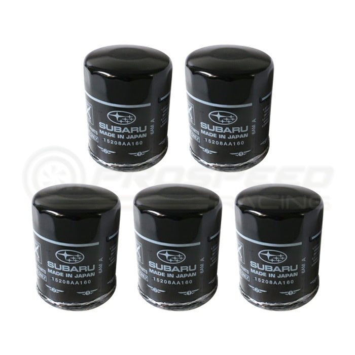 SUBARU GENUINE OIL FILTER 5 PACK