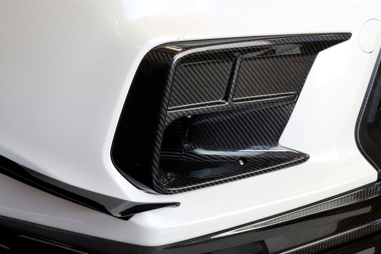 APR PERFORMANCE CARBON FIBRE FRONT BUMPER BOTTOM CANARDS