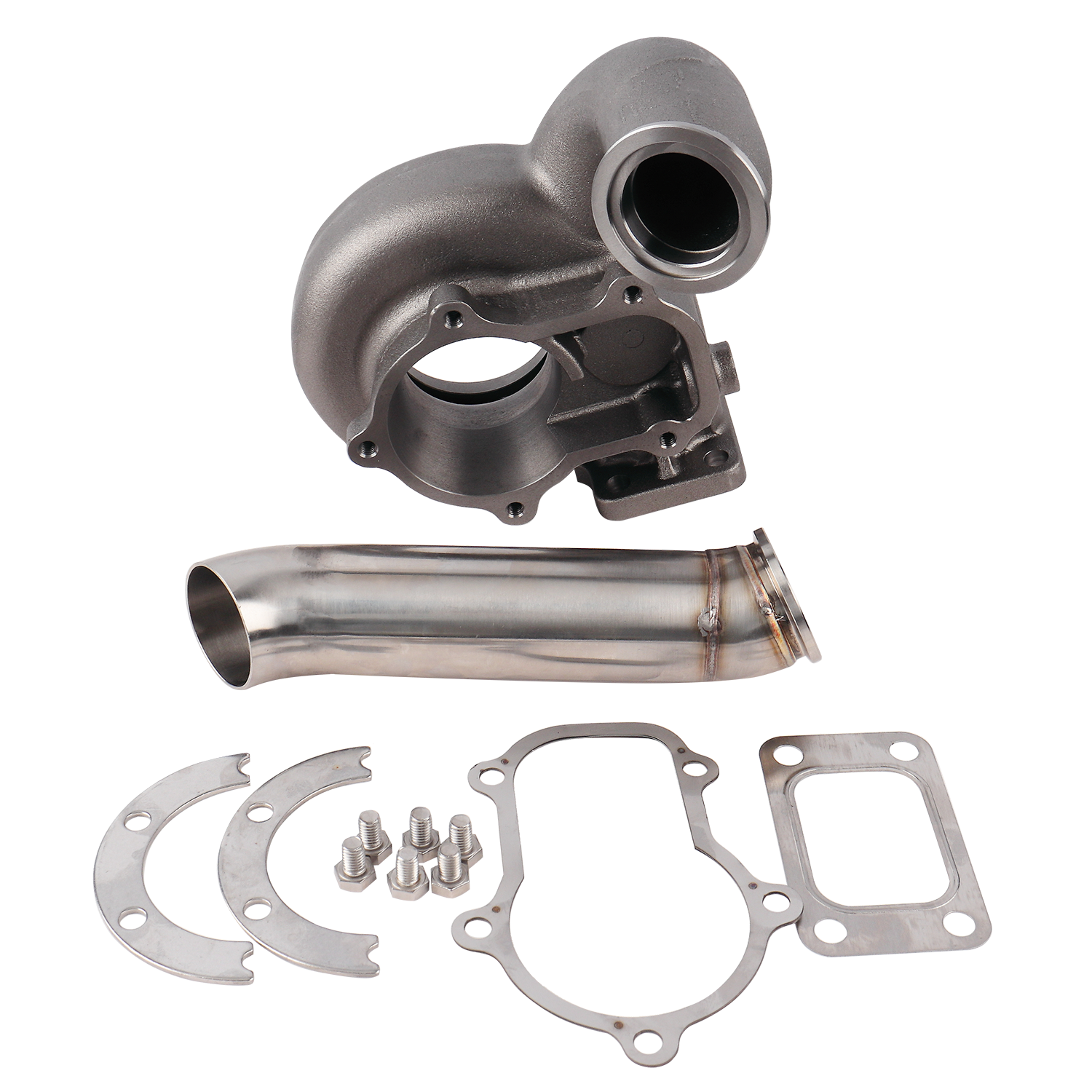 PULSAR EXTERNAL WASTEGATE TURBINE HOUSING + SCREAMER PIPE