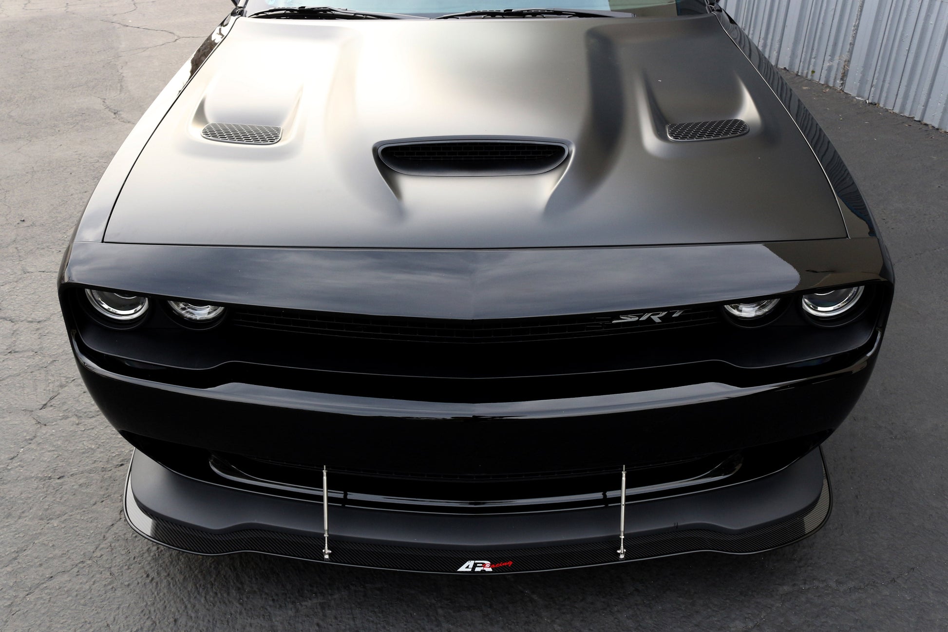 APR PERFORMANCE CARBON FIBRE FRONT WIND SPLITTER W/RODS