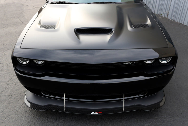 APR PERFORMANCE CARBON FIBRE FRONT WIND SPLITTER W/RODS