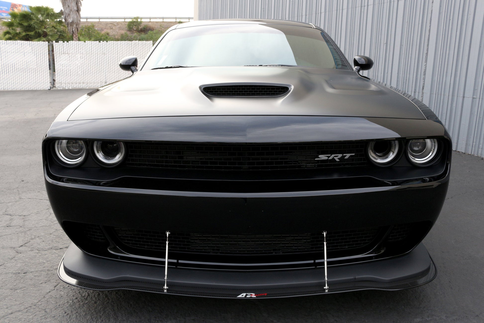 APR PERFORMANCE CARBON FIBRE FRONT WIND SPLITTER W/RODS