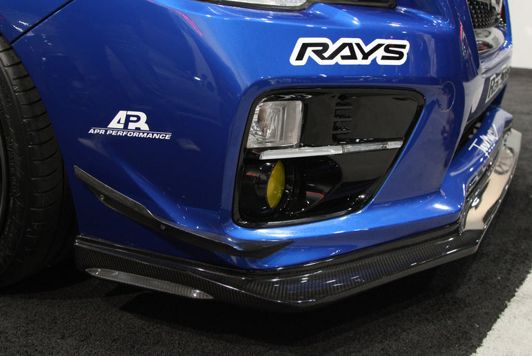 APR PERFORMANCE CARBON FIBRE FRONT BUMPER BOTTOM CANARDS