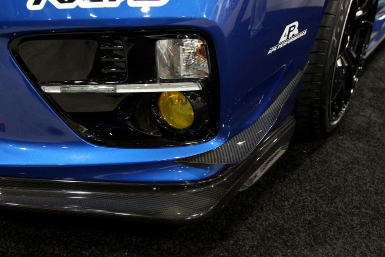 APR PERFORMANCE CARBON FIBRE FRONT BUMPER BOTTOM CANARDS