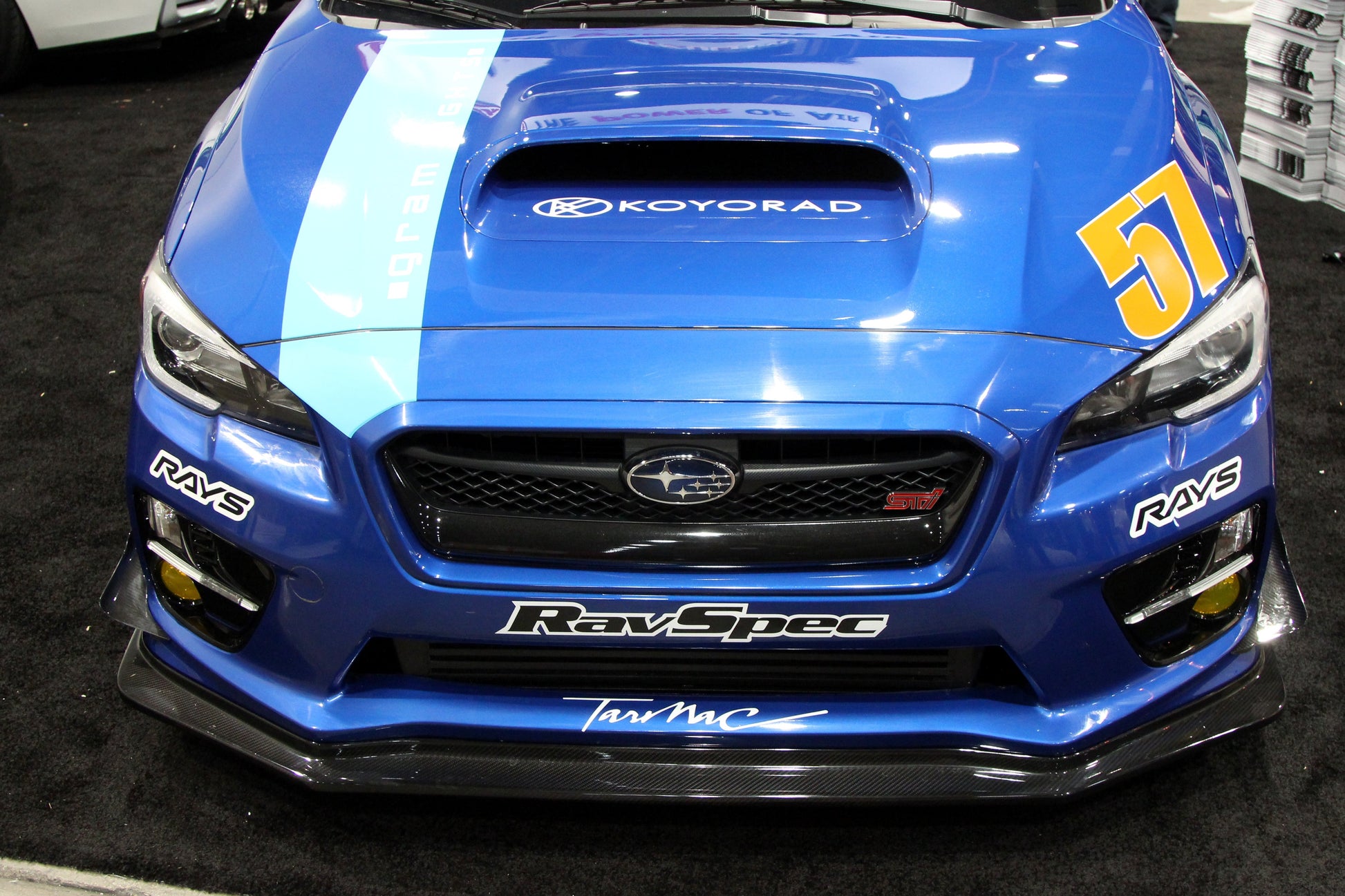 APR PERFORMANCE CARBON FIBRE FRONT BUMPER BOTTOM CANARDS