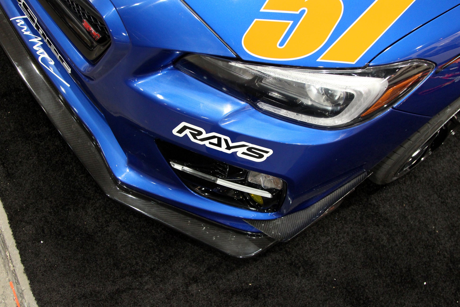 APR PERFORMANCE CARBON FIBRE FRONT BUMPER BOTTOM CANARDS