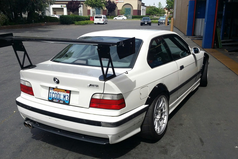 APR PERFORMANCE CARBON FIBRE BMW E36 GT-250 ADJUSTABLE WING 1990 - 2000