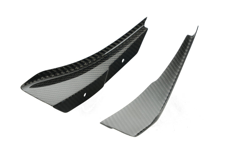 APR PERFORMANCE CARBON FIBRE FRONT BUMPER CANARDS