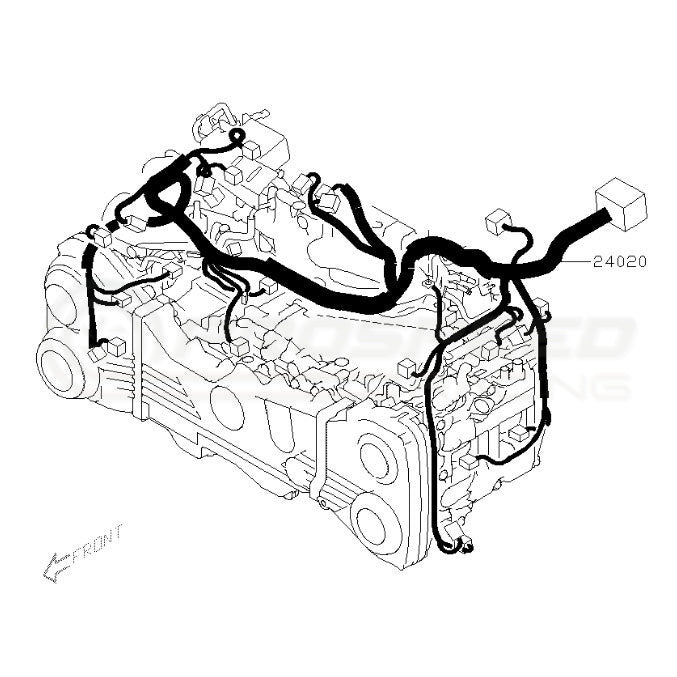 SUBARU GENUINE ENGINE WIRING HARNESS