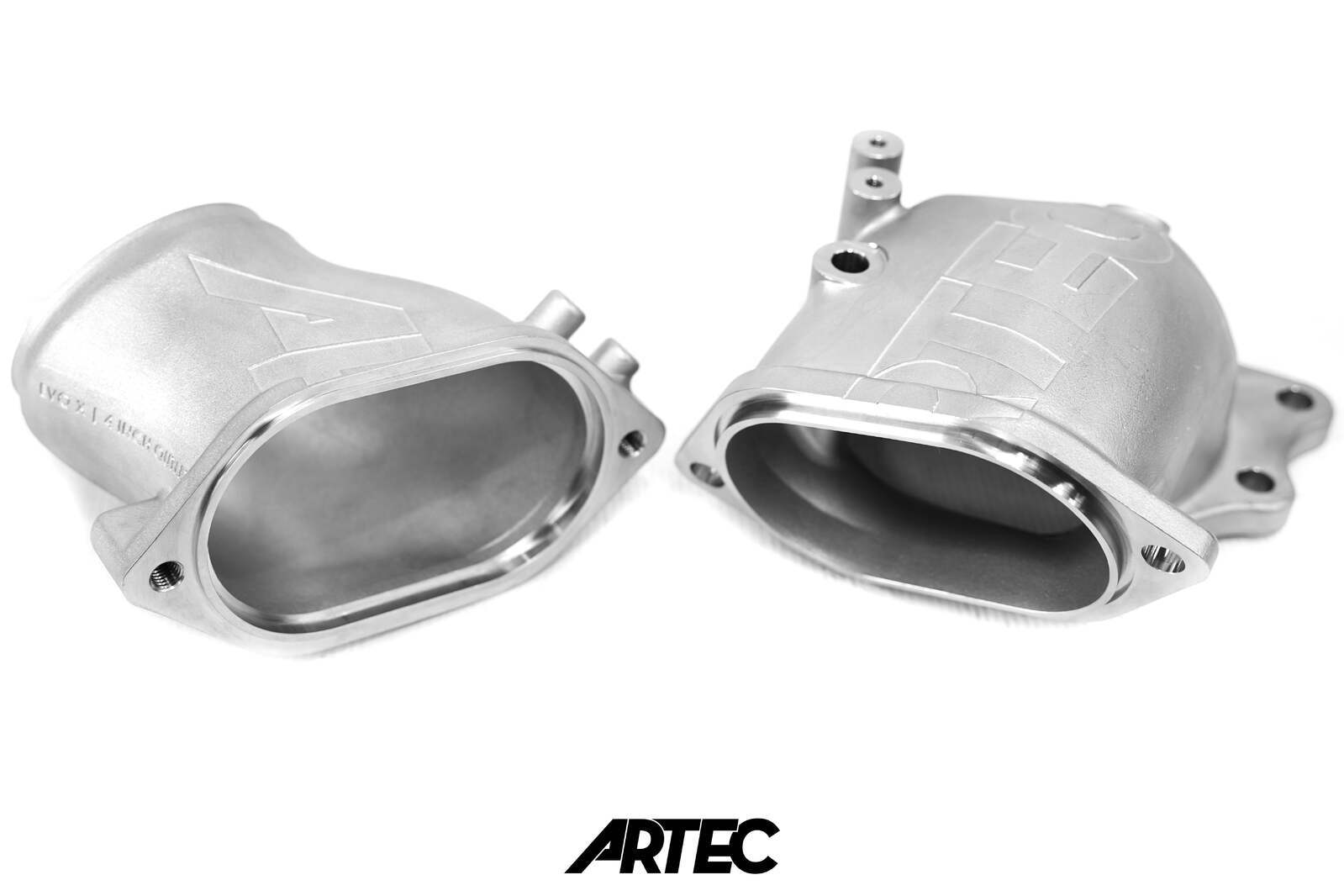 ARTEC 4" TO 3.5" CAST OUTLET O2 HOUSING DUMP PIPE