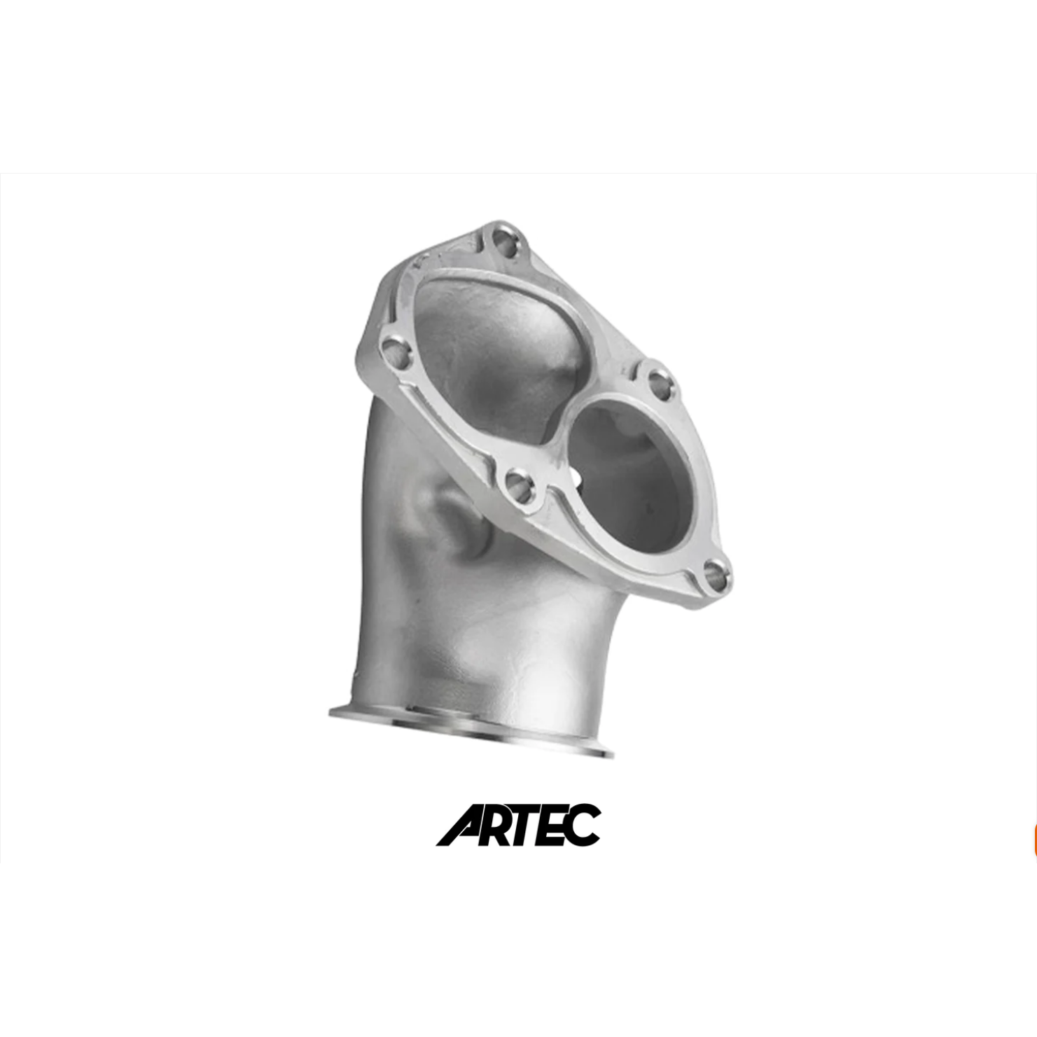 Artec 3.5" Cast Outlet O2 Housing Dump Pipe