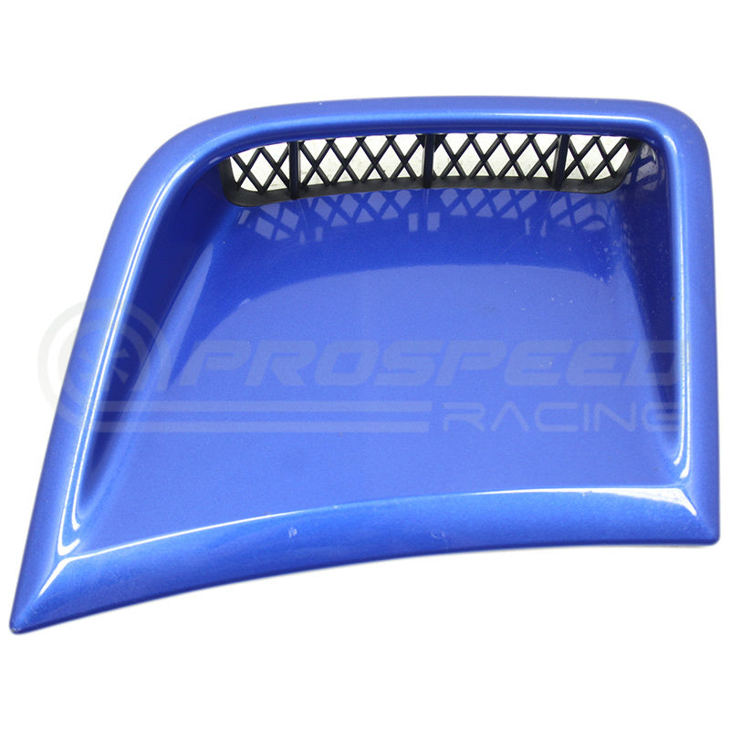 SUBARU GENUINE OEM BUMPER SIDE VENT WRC BLUE FRONT LEFT - SUBARU WRX 11-14/STI 08-14