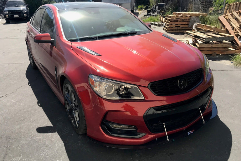 APR PERFORMANCE CARBON FIBRE FRONT WIND SPLITTER W/RODS
