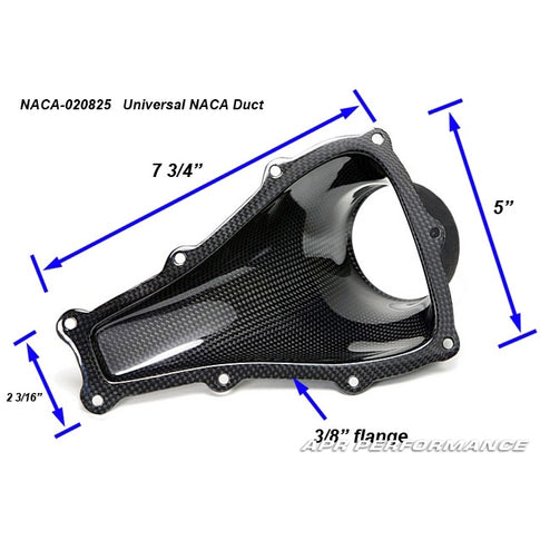 APR PERFORMANCE CARBON FIBRE FUNNEL NACA DUCTS