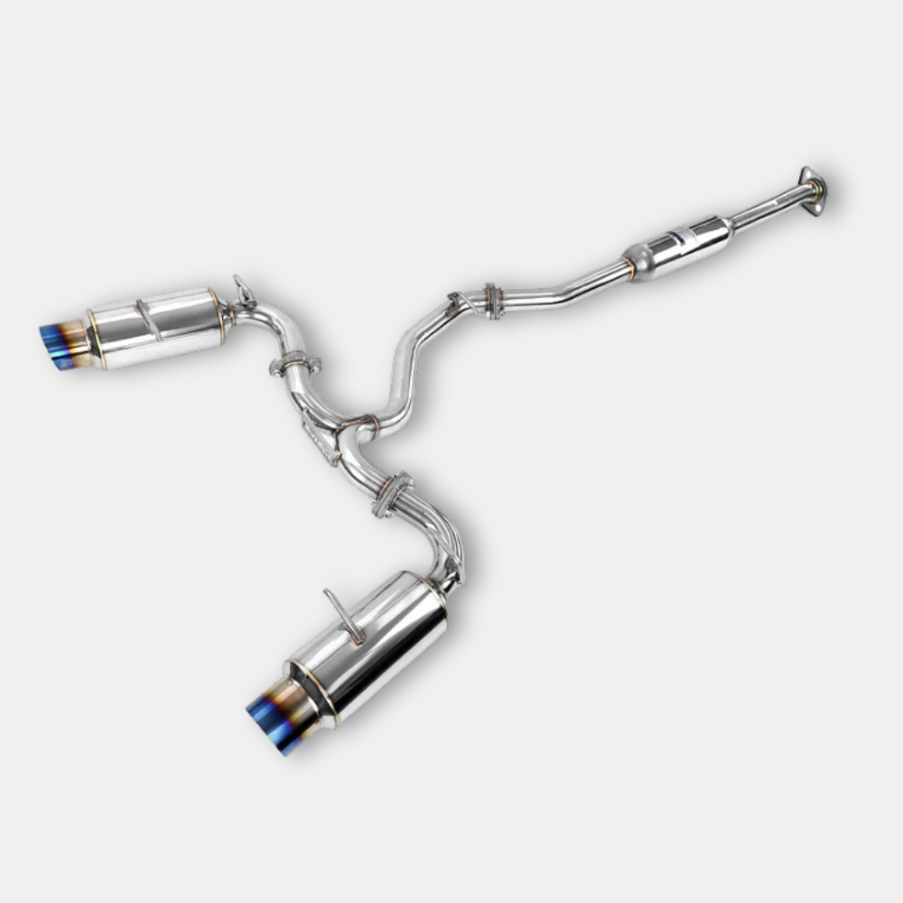 Invidia N1 Cat Back Exhaust – Subaru BRZ, Toyota 86 & GR86 (Burnt Titanium Tips)