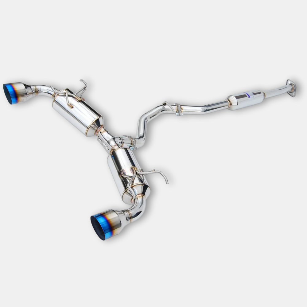 Invidia N2 Cat Back Exhaust – Subaru BRZ, Toyota 86 & GR86 (Burnt Titanium Tips)