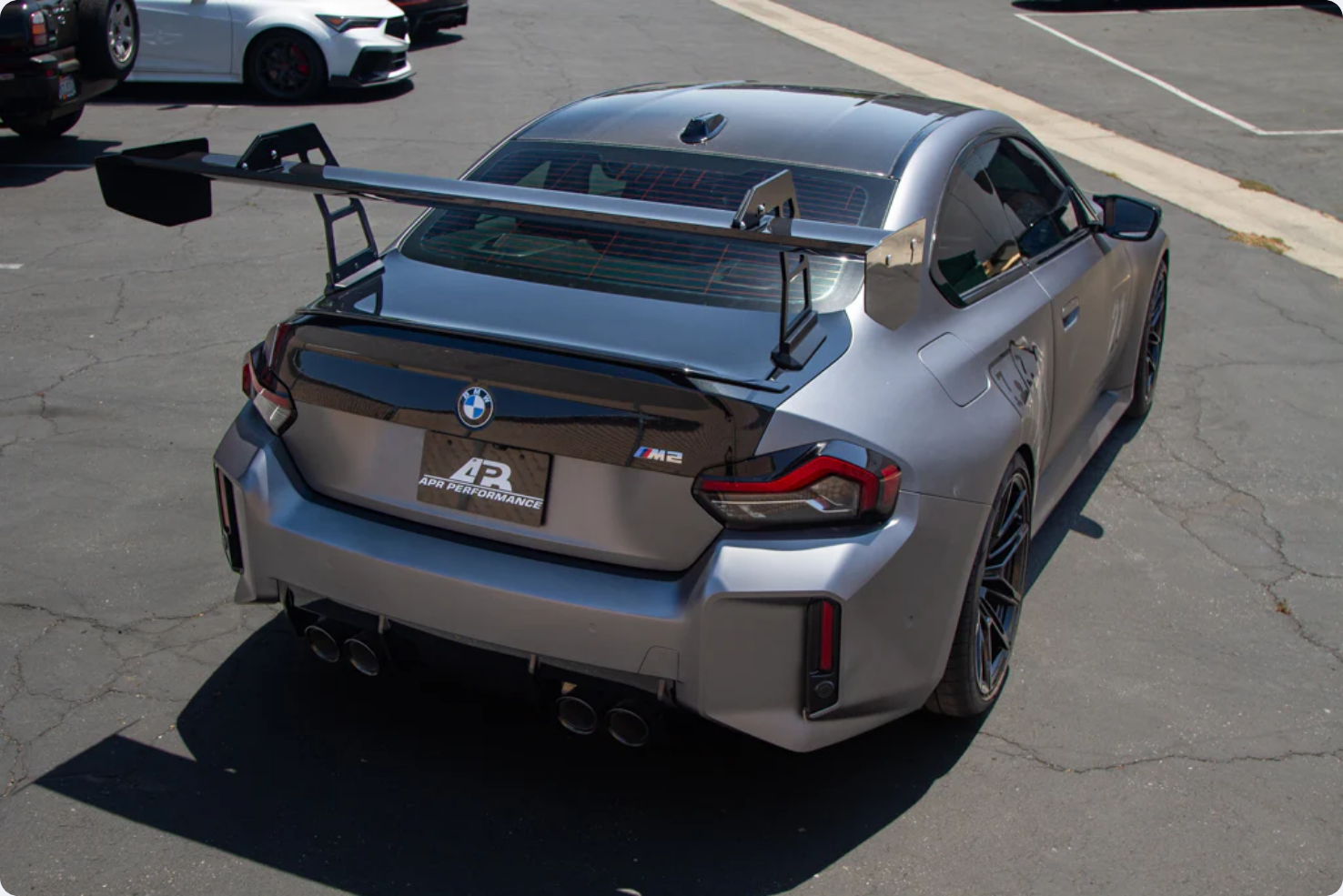 APR PERFORMANCE CARBON FIBRE GT250 SWAN NECK WING