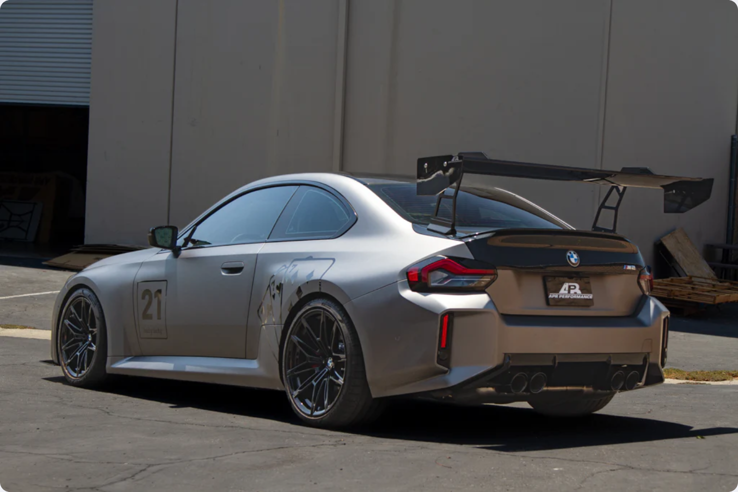 APR PERFORMANCE CARBON FIBRE GT250 SWAN NECK WING