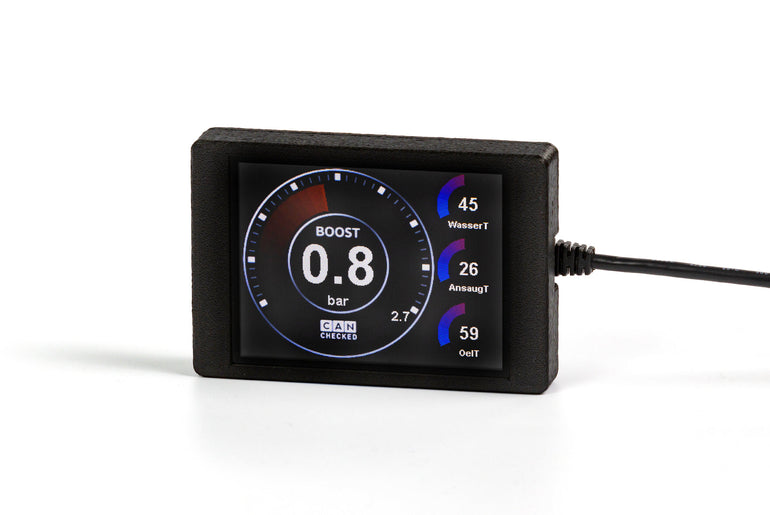 CANCHECKED MFD32 GEN2 PROGRAMMABLE TOUCH SCREEN CANBUS DISPLAY