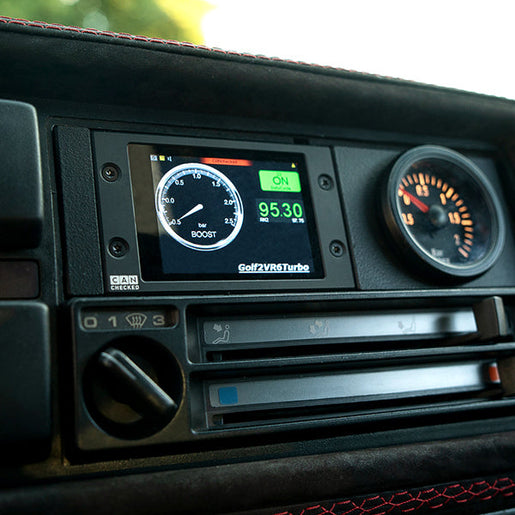 CANCHECKED SINGLE DIN GAUGE FRAME SUIT MFD15 + MFD28 DISPLAYS