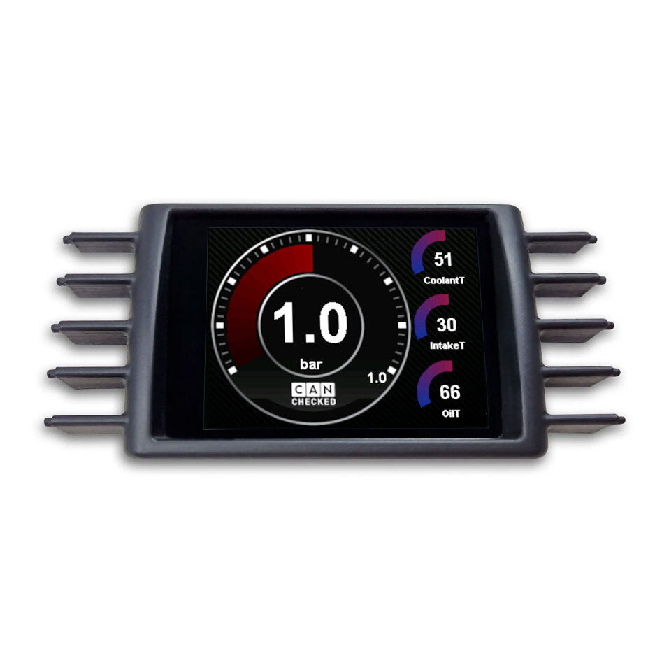 CANCHECKED MFD28 GEN2 PROGRAMMABLE TOUCH SCREEN CANBUS DISPLAY AUDI A6 C5 4B CC31042