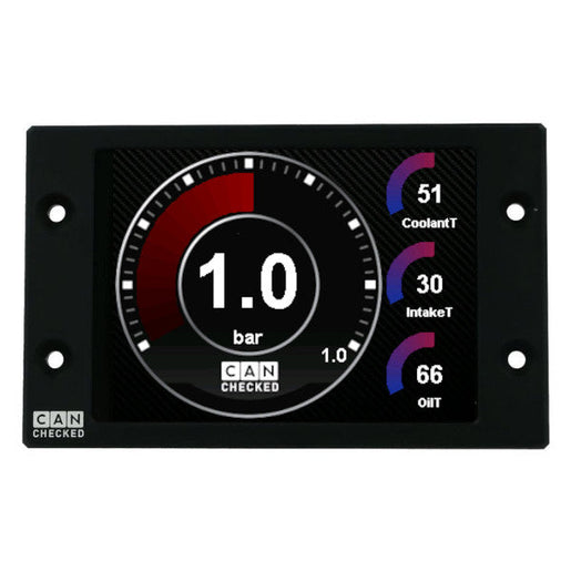 CANCHECKED MFD28 GEN2 PROGRAMMABLE TOUCH SCREEN CANBUS DISPLAY AUDI A6 C5 4B CC31042