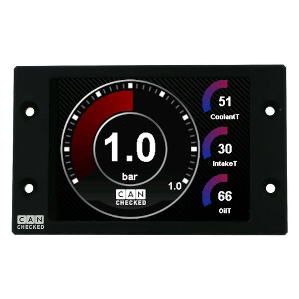 CANCHECKED MFD28 GEN2 PROGRAMMABLE TOUCH SCREEN CANBUS DISPLAY AUDI A6 S6 RS6 C8 CC31066