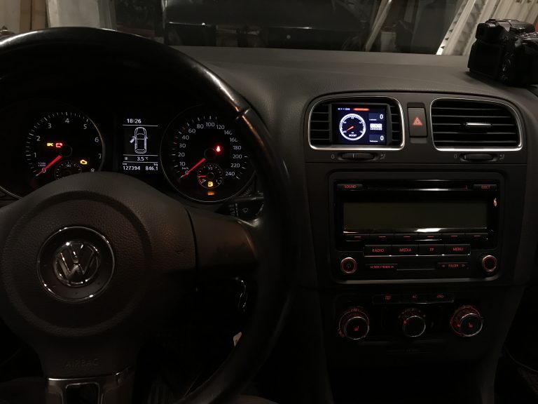 CANCHECKED MFD28 GEN2 PROGRAMMABLE TOUCH SCREEN CANBUS DISPLAY VW GOLF MK6 INC GTI R CC32038