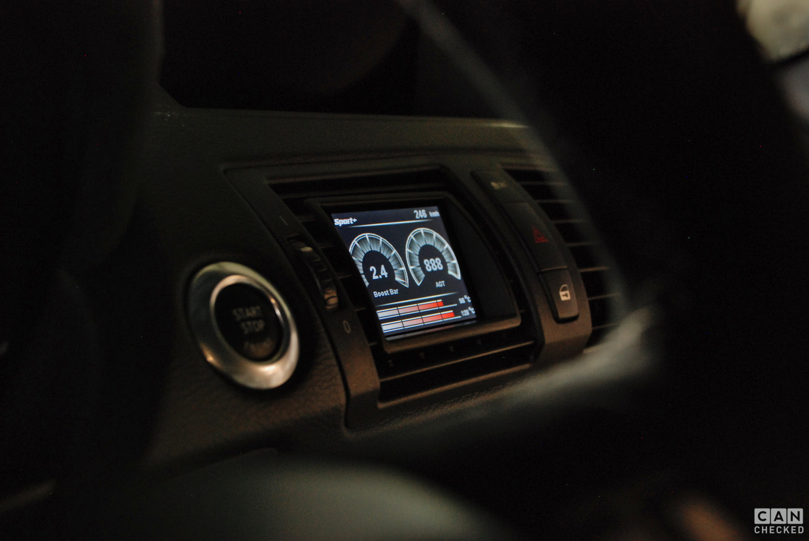 CANCHECKED MFD32 GEN2 PROGRAMMABLE TOUCH SCREEN CANBUS DISPLAY