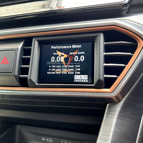 CANCHECKED MFD28 GEN2 PROGRAMMABLE TOUCH SCREEN CANBUS DISPLAY - CUPRA LEON/FORMENTOR