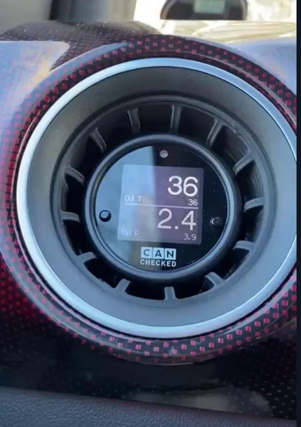 CANCHECKED MFD15 GEN2 OLED PROGRAMMABLE CANBUS GAUGE DISPLAY KIT - VW AMAROK 2H (PRE-FACELIFT)