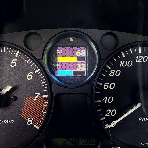 CANCHECKED MFD15 GEN2 OLED PROGRAMMABLE CANBUS GAUGE DISPLAY