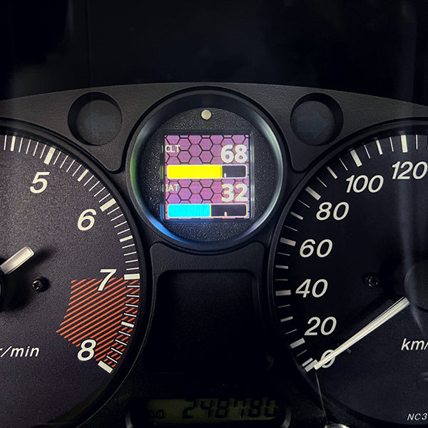 CANCHECKED MFD15 GEN2 OLED PROGRAMMABLE CANBUS GAUGE DISPLAY