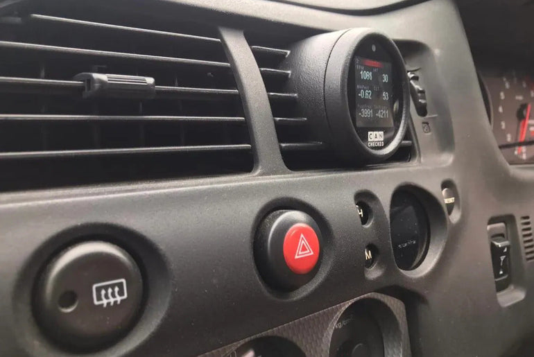 CANCHECKED MFD15 GEN2 OLED PROGRAMMABLE CANBUS GAUGE DISPLAY KIT