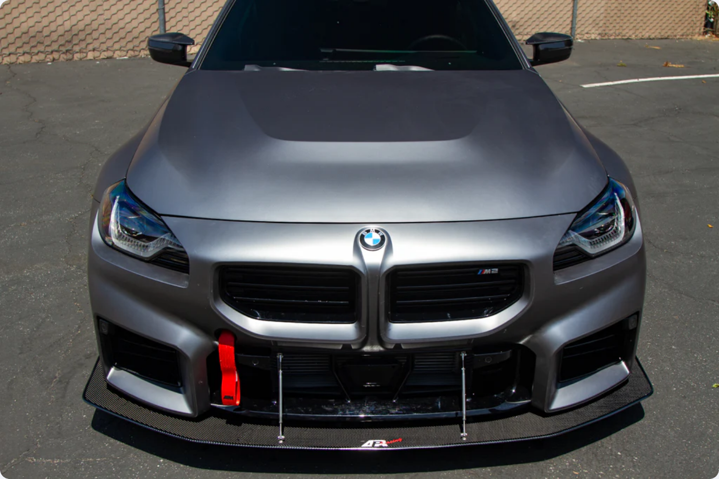 APR PERFORMANCE CARBON FIBRE FRONT WIND SPLITTER W/RODS
