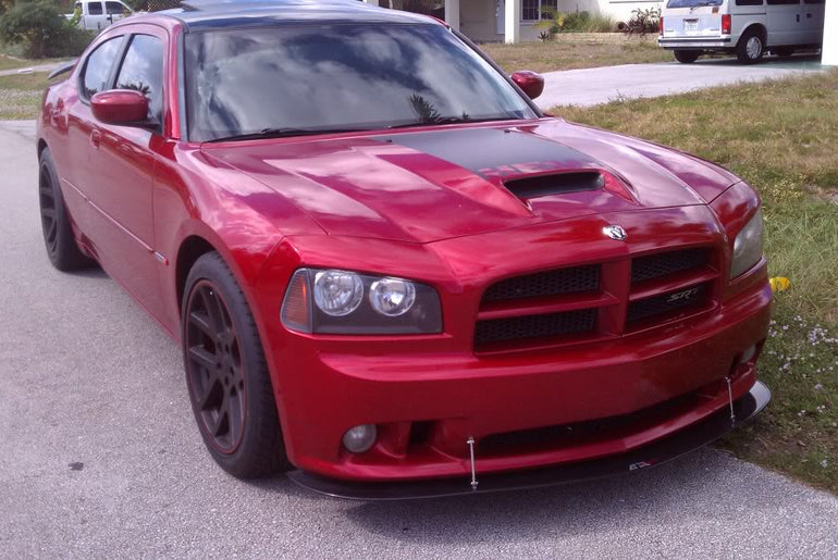 APR PERFORMANCE CARBON FIBRE FRONT WIND SPLITTER W/RODS