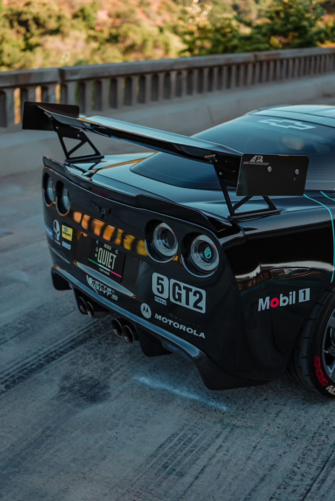 APR PERFORMANCE CARBON FIBRE GTC-500 ADJUSTABLE WING