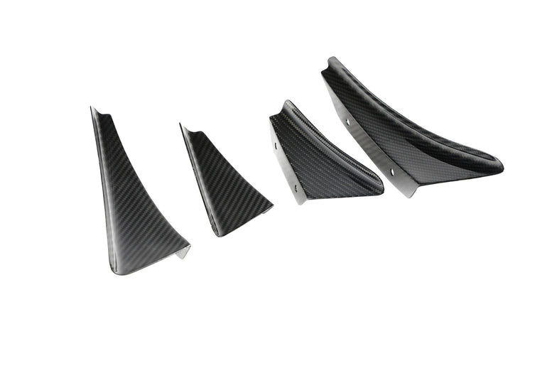 APR PERFORMANCE CARBON FIBRE FRONT BUMPER CANARDS