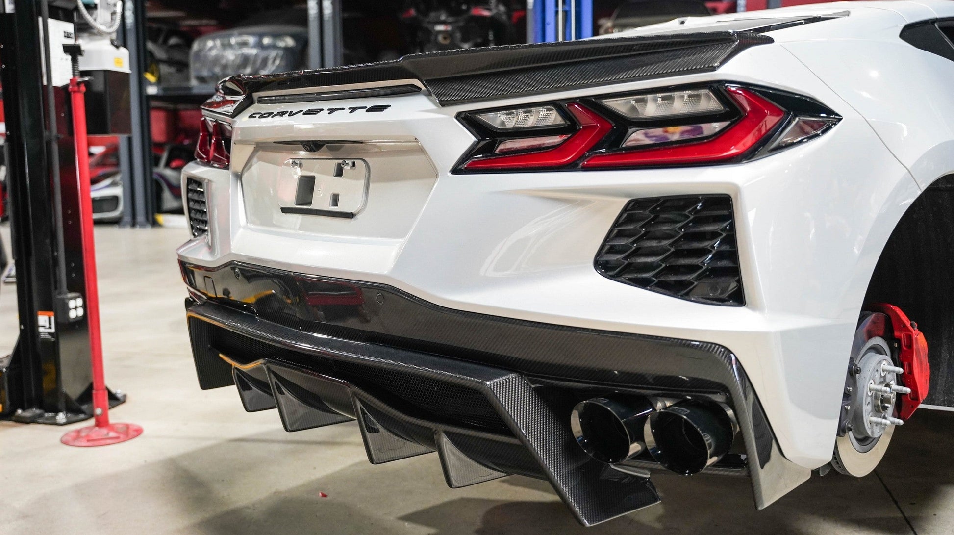 APR PERFORMANCE CARBON FIBRE REAR SPOILER DELETE