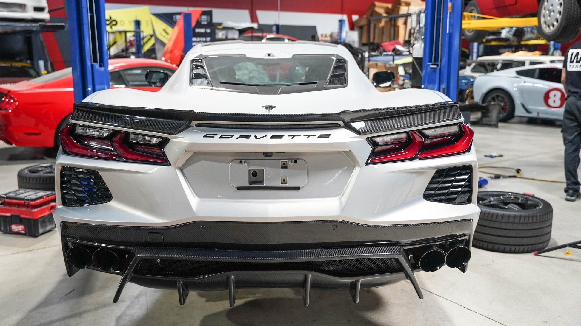 APR PERFORMANCE CARBON FIBRE REAR SPOILER DELETE
