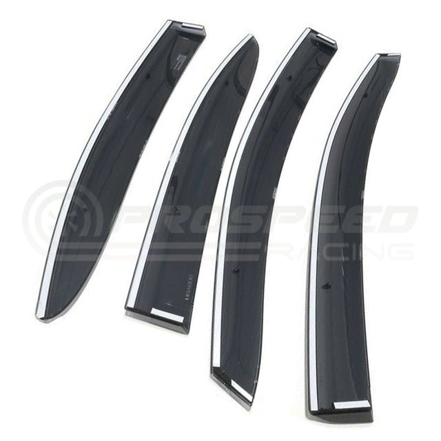 SUBARU GENUINE OEM WINDOW RAIN GUARD SET