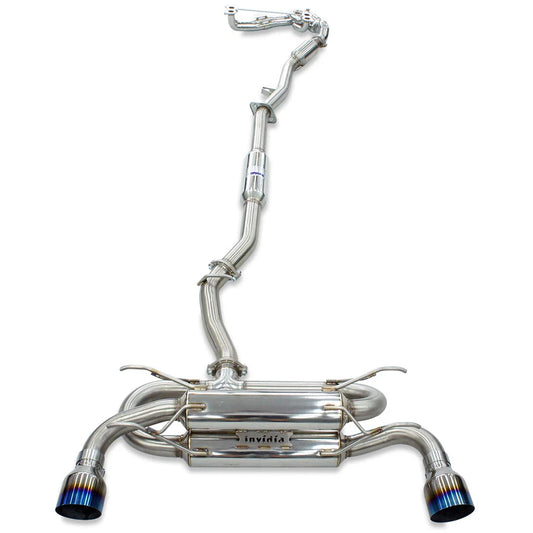 Invidia R400 70mm Engine Back Exhaust w/PSR Unequal Headers – Toyota 86 & Subaru BRZ (Manual Only)