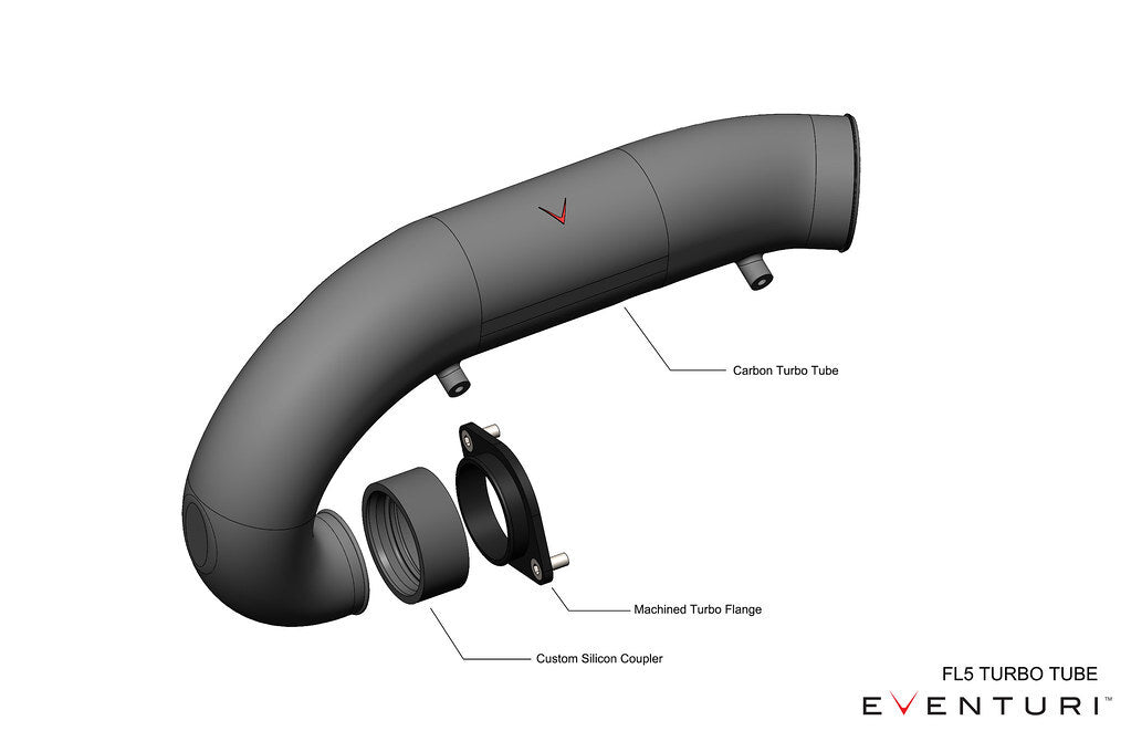 EVENTURI CARBON FIBRE TURBO INTAKE TUBE