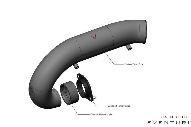EVENTURI CARBON FIBRE TURBO INTAKE TUBE