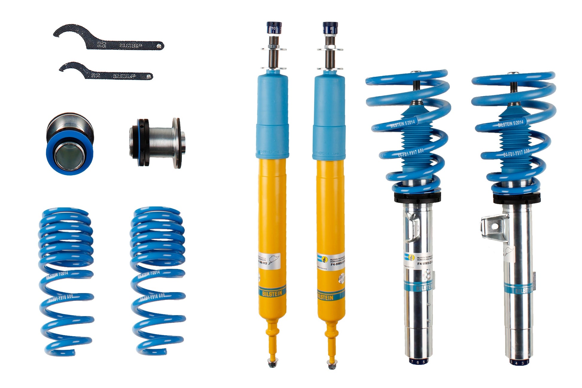 BILSTEIN B16 DAMPER ADJUSTABLE COILOVER SUSPENSION KIT