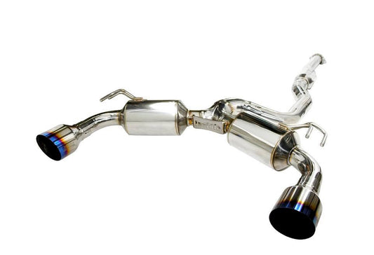 Invidia N2 Cat Back Exhaust – Subaru BRZ, Toyota 86 & GR86 (Burnt Titanium Tips)