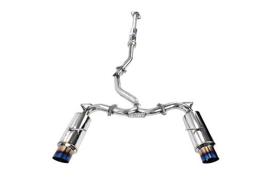 Invidia N1 Cat Back Exhaust – Subaru BRZ, Toyota 86 & GR86 (Burnt Titanium Tips)