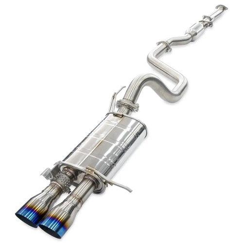 Invidia Q300 Valved Cat Back Exhaust w/Straight Cut Ti Tips - Hyundai i20N BC 21+ Invidia