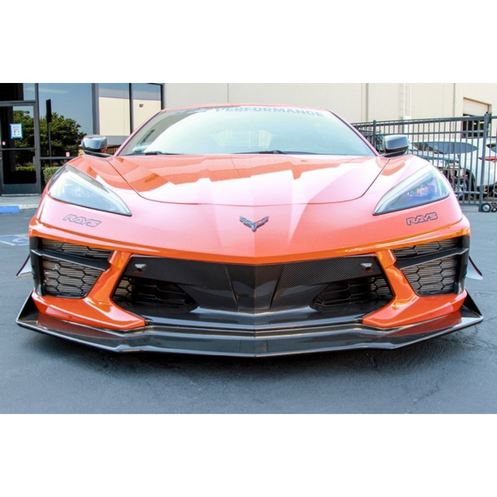 APR PERFORMANCE CARBON FIBRE C8 FRONT AIR DAM/SPLITTER/LIP